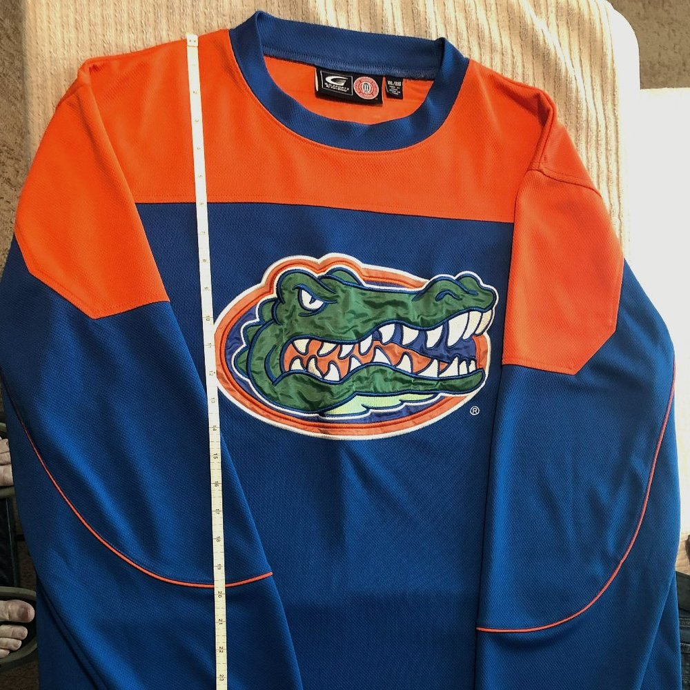 Mens Officially Licensed Florida Gators Sweatshirt XXL Like New C III Carl Banks